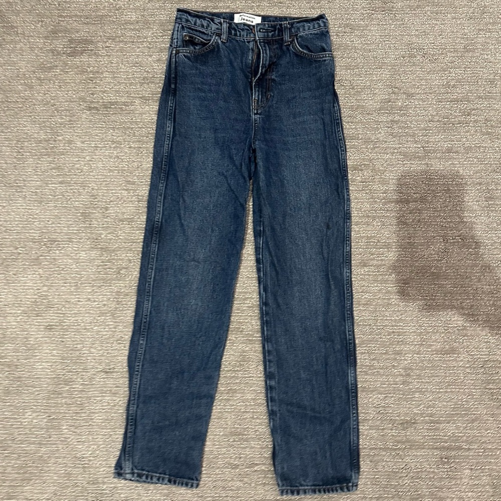 Reformation High Rise Jean - size 25, dark wash